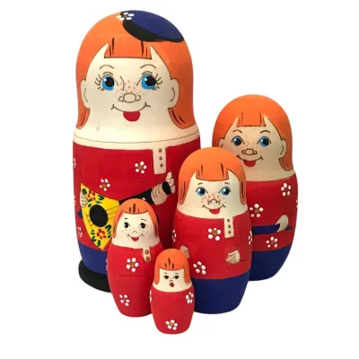 1279 - Boys Matryoshka Russian Nesting Dolls