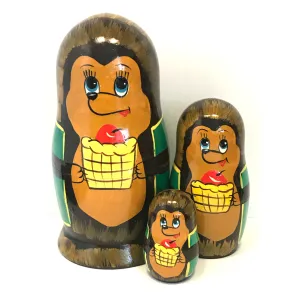 1363 - Matryoshka Russian Nesting Doll Hedgehog