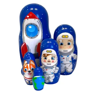 1680 - Matriochka Poupées Russes Astronautes 1680 - Matriochka Poupées Russes Astronautes