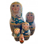 1714 - Matryoshka Russian Nesting Dolls One a Kind Irina Starkina