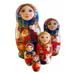 1717 - Matryoshka Russian Nesting Dolls One a Kind Irina Starkina