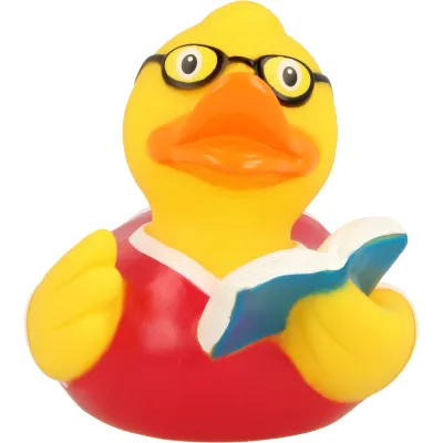 Book Reader Rubber Duck