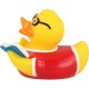 Book Reader Rubber Duck