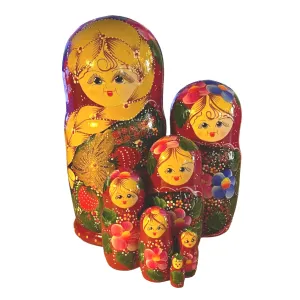 1845 - Matriochka Poupées Russes Fraises 1845 - Matriochka Poupées Russes Fraises