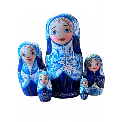 1932 - Matryoshka Russian Nesting Dolls Pearls