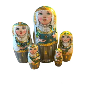 1987 - Matriochka Poupées Russes Modèle Unique Irina Starkina