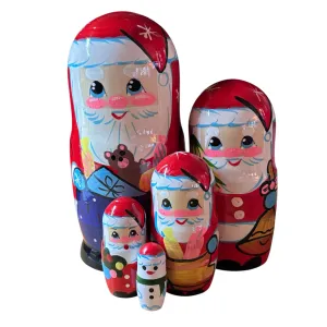 2059 - Matriochka Poupées Russes Père Noël 2059 - Matriochka Poupées Russes Père Noël