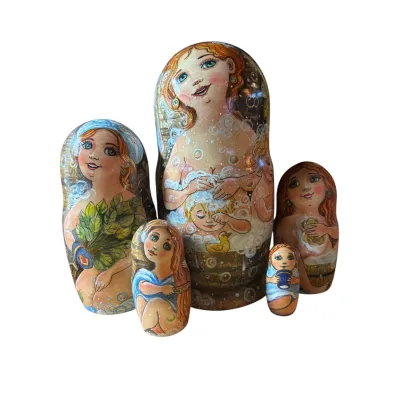2113 - Matriochka Poupées Russes Modèle Unique Irina Starkina