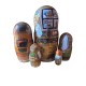 2113 - Matryoshka Russian Nesting Dolls One a Kind Irina Starkina