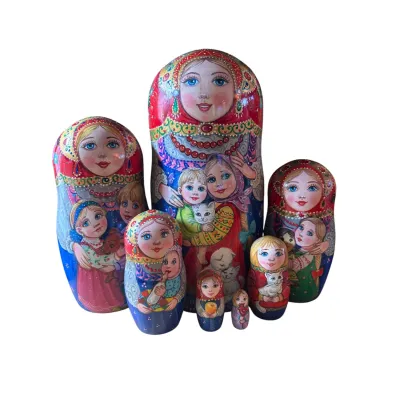 2116 - Matriochka Poupées Russes Modèle Unique Irina Starkina