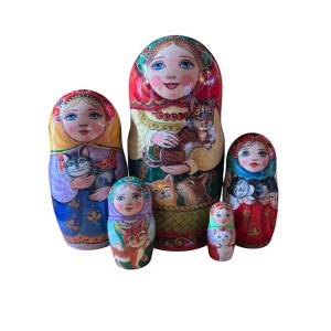 2117 - Matriochka Poupées Russes Modèle Unique Irina Starkina