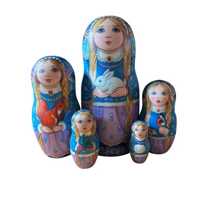 2118 - Matriochka Poupées Russes Modèle Unique Irina Starkina