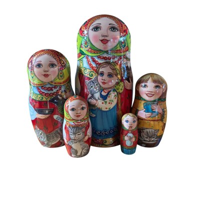 2120 - Matriochka Poupées Russes Modèle Unique Irina Starkina
