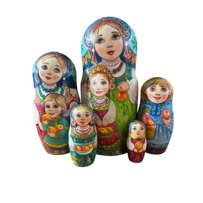2123 - Matriochka Poupées Russes Modèle Unique Irina Starkina