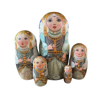 2126 - Matriochka Poupées Russes Modèle Unique Irina Starkina