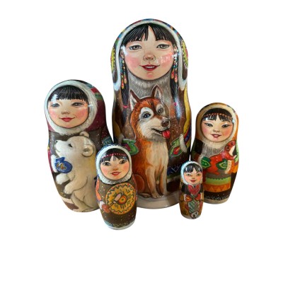 2127 - Matriochka Poupées Russes Modèle Unique Irina Starkina