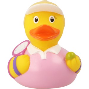 Female Tennis Player Rubber Duck Lilalu