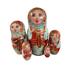 2162 - Matriochka Poupées Russes Modèle Unique Irina Starkina