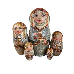 2164 - Matriochka Poupées Russes Modèle Unique Irina Starkina