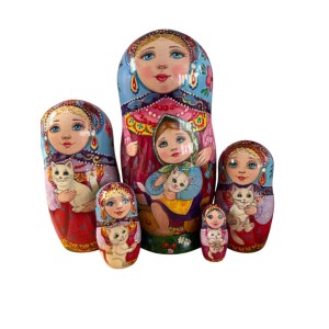 2165 - Matriochka Poupées Russes Modèle Unique Irina Starkina