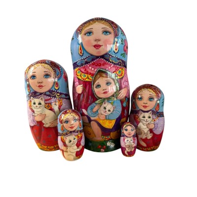 2165 - Matriochka Poupées Russes Modèle Unique Irina Starkina