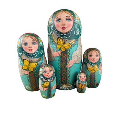 2167 - Matriochka Poupées Russes Modèle Unique Irina Starkina