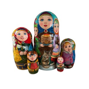 2168 - Matriochka Poupées Russes Modèle Unique Irina Starkina