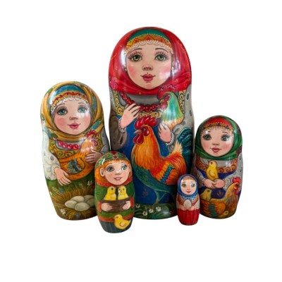 2170 - Matriochka Poupées Russes Modèle Unique Irina Starkina