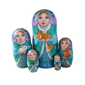 2172 - Matriochka Poupées Russes Modèle Unique Irina Starkina