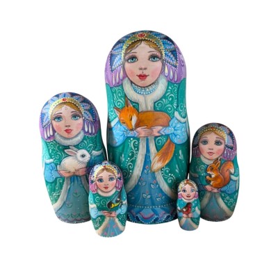 2172 - Matriochka Poupées Russes Modèle Unique Irina Starkina
