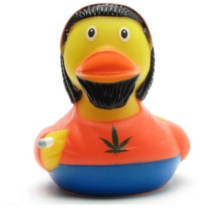 Rasta Rubber Duck Lilalu