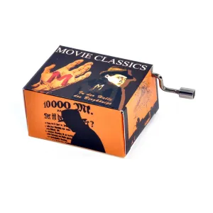 In the Hall of the Mountain King  (Film M) #310 Hand Crank Music Box