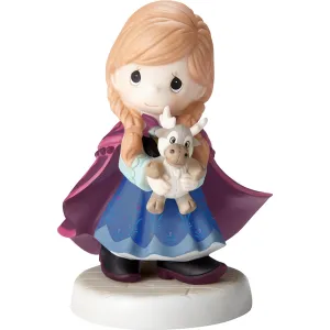 Anna with Sven Disney Precious Moments Anna with Sven Disney Precious Moments