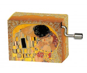 Arabesque Klimt #136 - Boîte à Musique à Manivelle