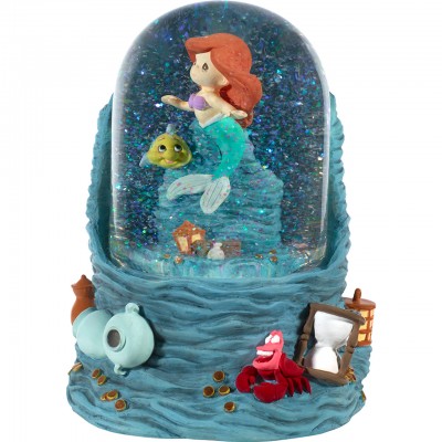 Ariel Boule à Neige Musicale Disney Precious Moments