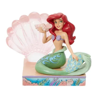 Ariel Coquillage Jim Shore Disney Tradition