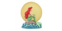 Ariel sur un Rocher au Clair de Lune Disney Tradition