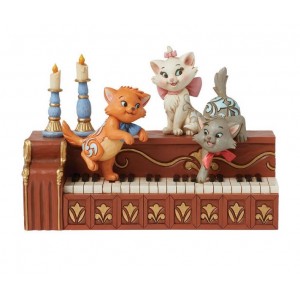 Aristocats Kittens Piano Jim Shore Disney Tradition