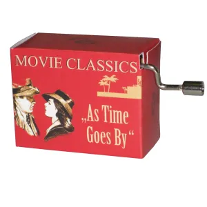 As Time Goes By #245 Handcrank Music Box