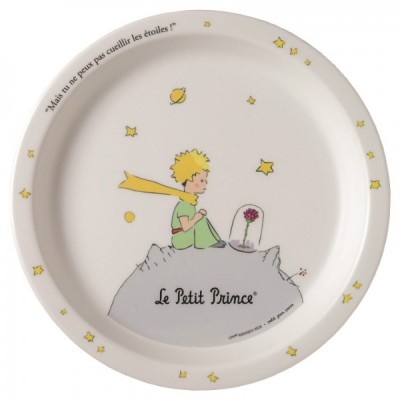 White Plate The Little Prince