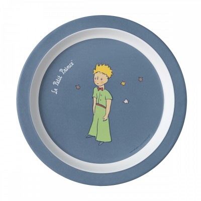 Blue-Gray Plate The Little Prince 