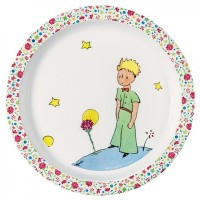 Plate La Rose  - St-Exupery The Little Prince
