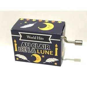 Au Clair de la Lune #277 Handcrank Music Box