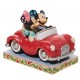 Minnie et Mickey en Voiture Jim Shore Disney Tradition