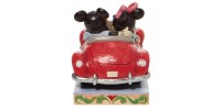 Minnie et Mickey en Voiture Jim Shore Disney Tradition