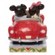 Minnie et Mickey en Voiture Jim Shore Disney Tradition