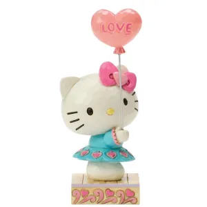 Hello Kitty Ballon en Coeur Jim Shore