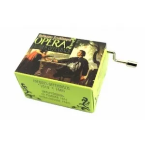 Barcarole Offenbach #263 Hand Crank Music Box