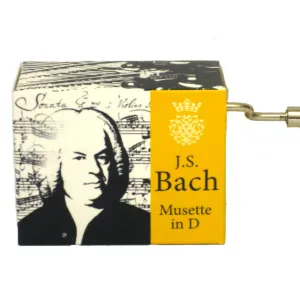 Musette en Ré Bach #187 - Boîte à Musique à Manivelle