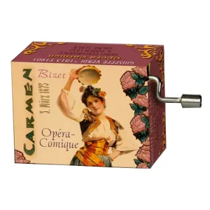 Toreadot Bizet #107 Handcrank Music Box